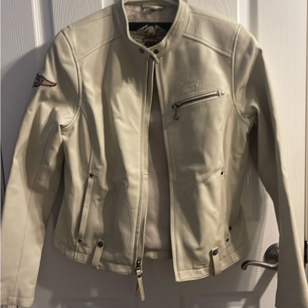 Women’s Leather Harley Davidson Jacket